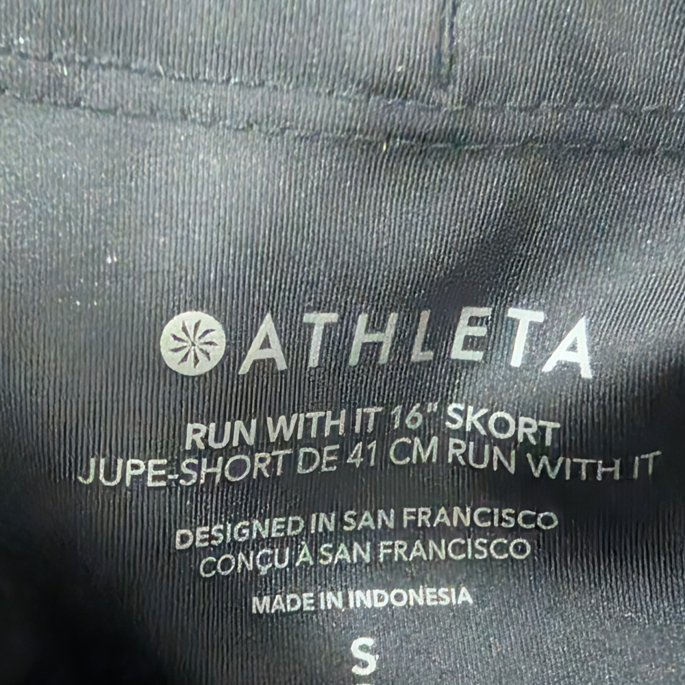 Athleta Women's Black Skort - Picture 5 of 10